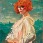 Augustus Edwin John, Ritratto della marchesa Luisa Casati, 1919