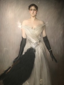 Giovanni Boldini, Ritratto di signora in bianco, 1889