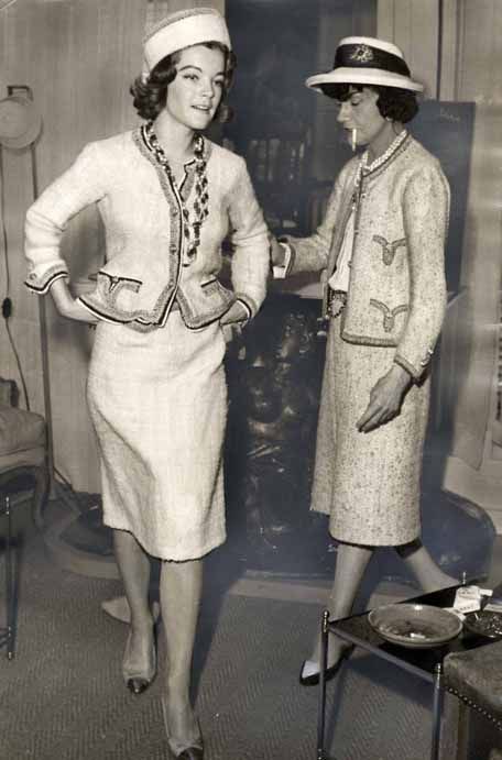 Romy Schneider e Coco Chanel, 1960