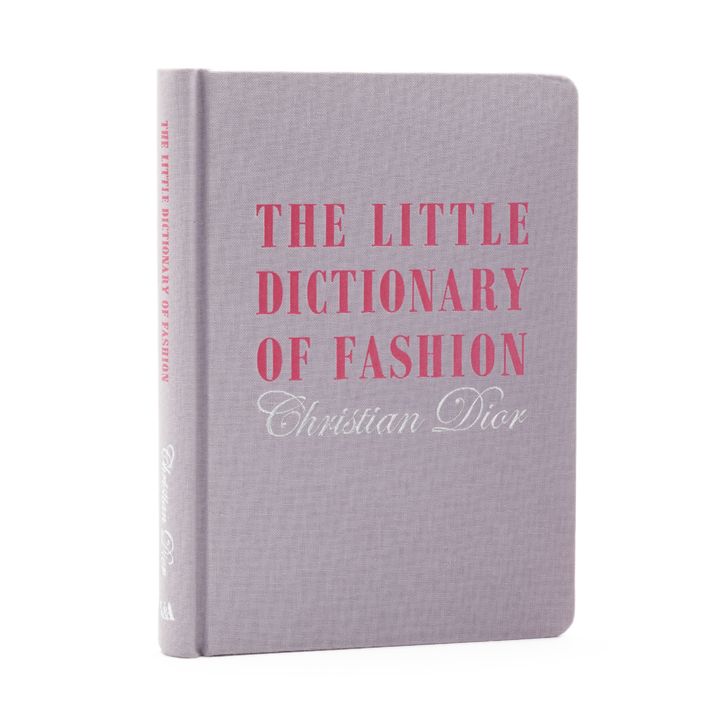 La copertina dell'edizione del 2007 di "The little dictionary of fashion" di Christian Dior uscito per la prima volta nel 1954