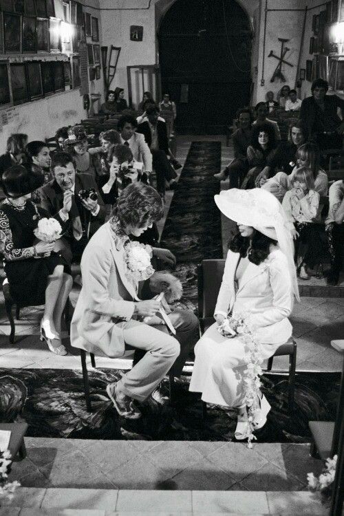 Il matrimonio di Mick e Bianca Jagger 